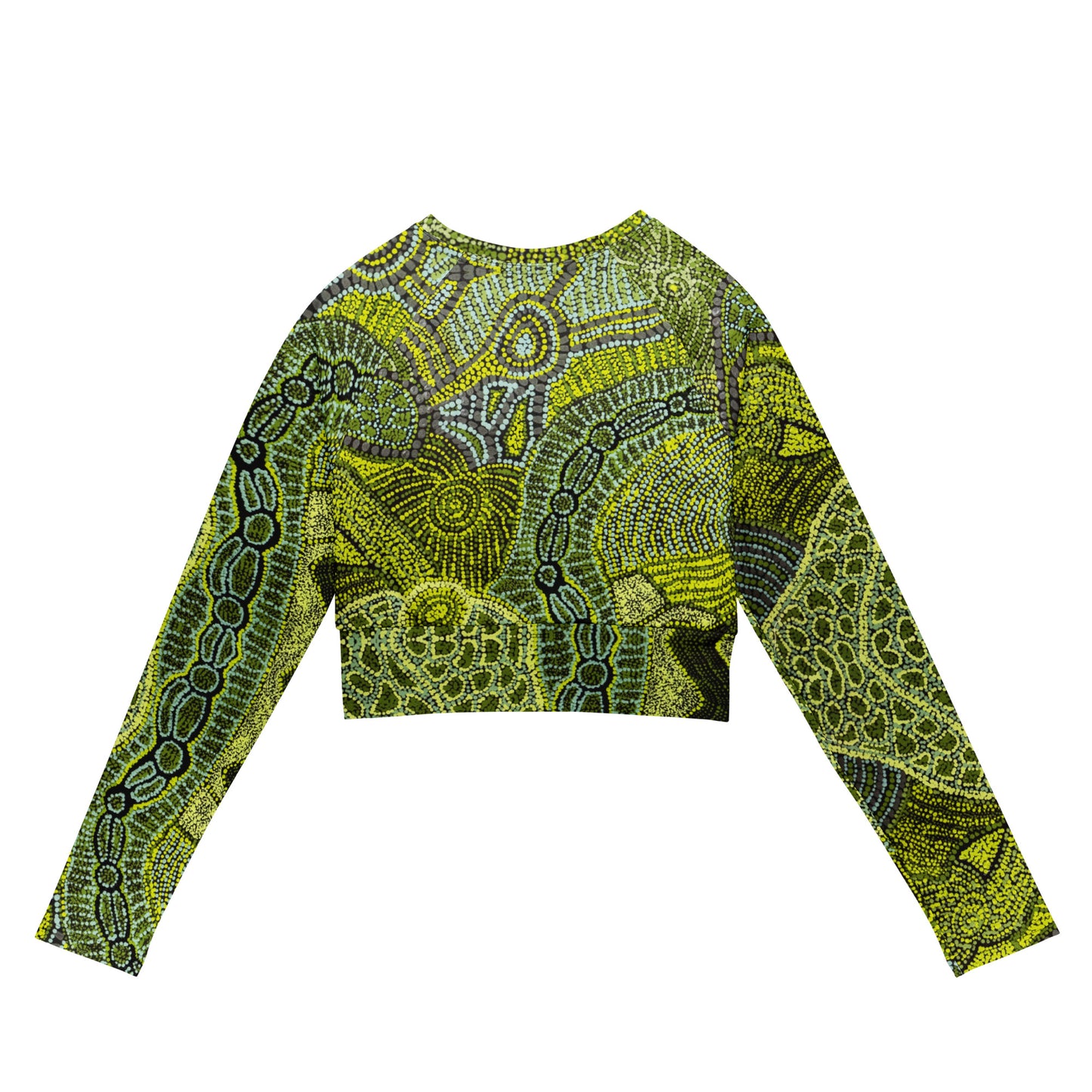 Minyma Kutjara by Francine Kulitja Crop Top rashguard