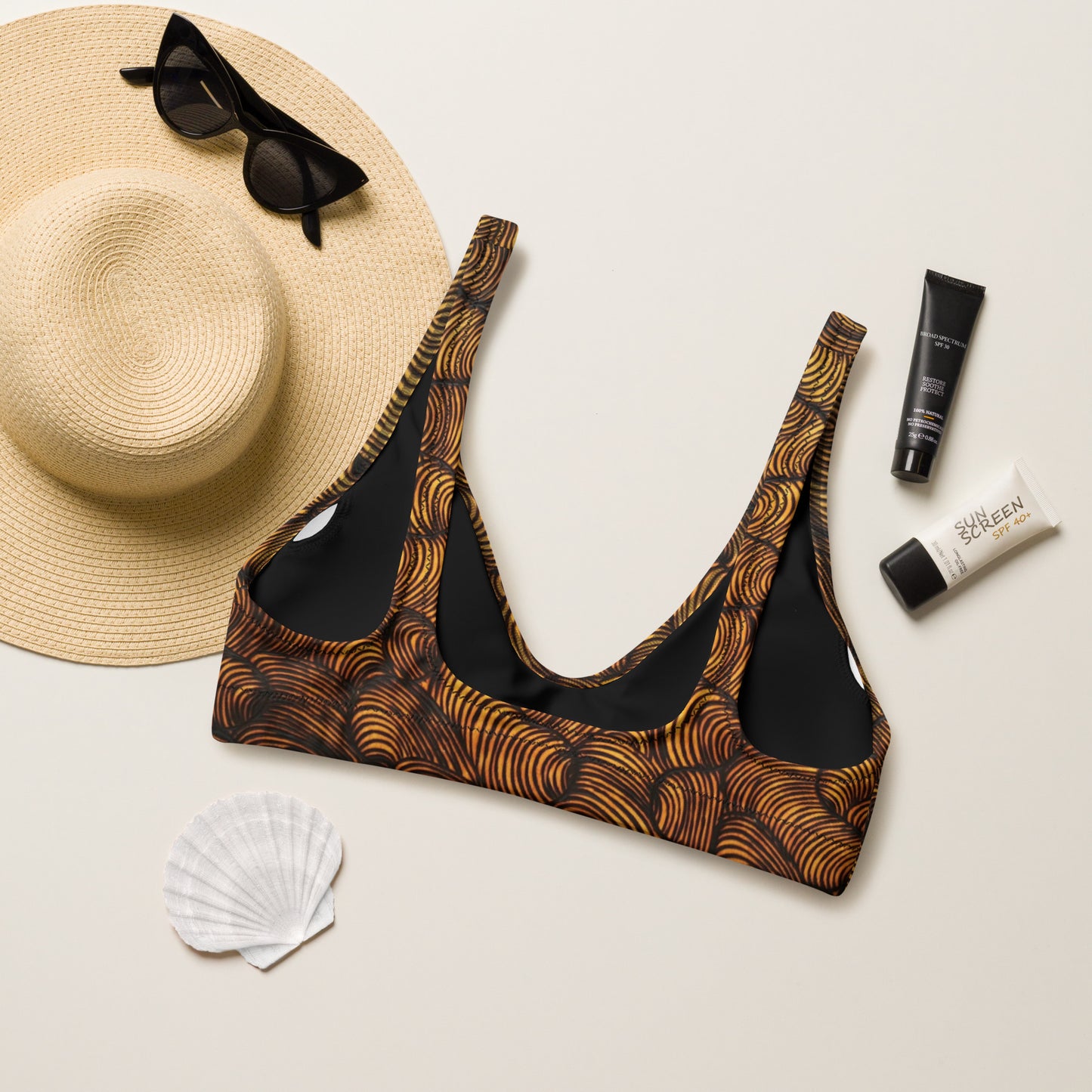 Tali by Billy and Lulu Cooley padded bikini top