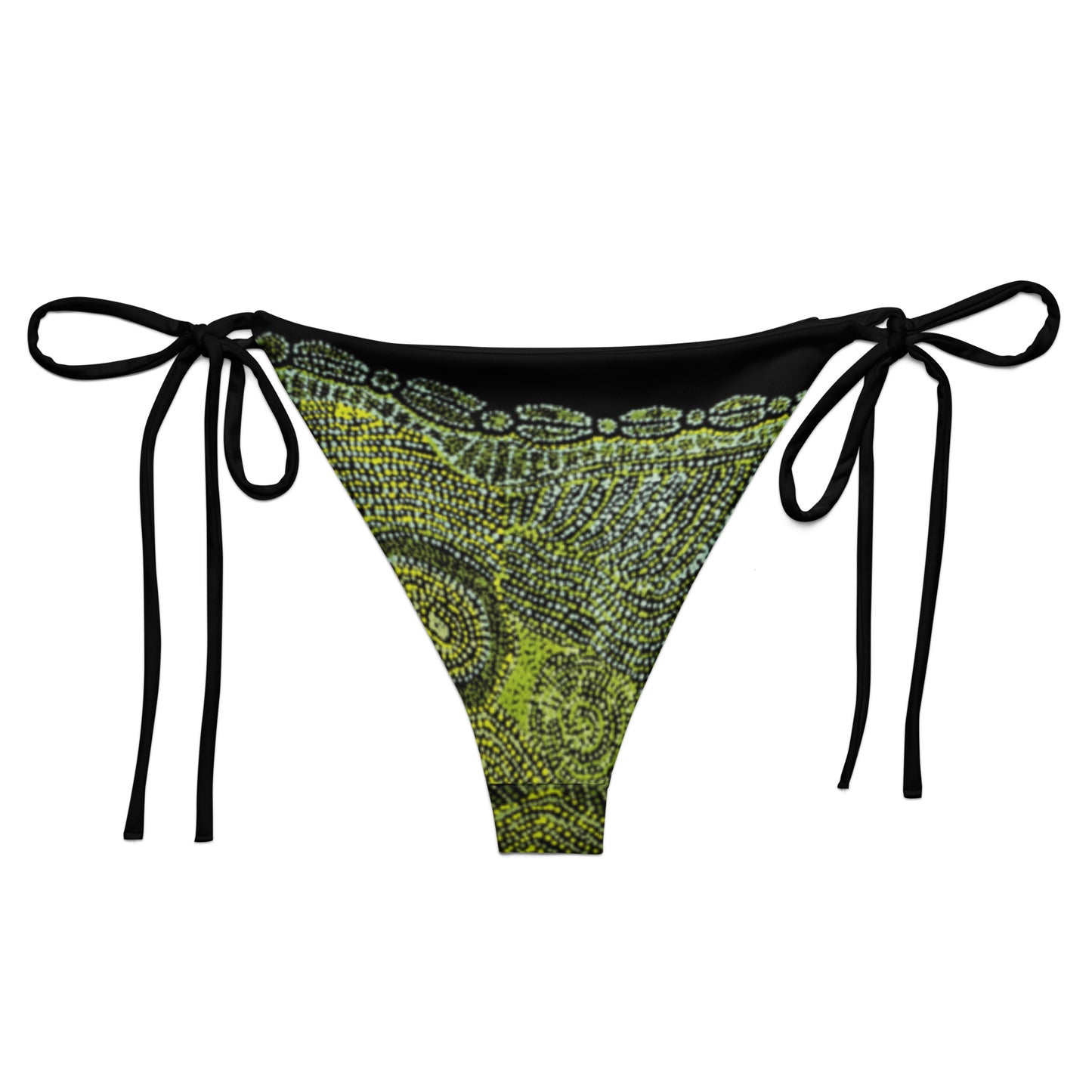 Green Path by Francine Kulitja Tie Side Bottoms