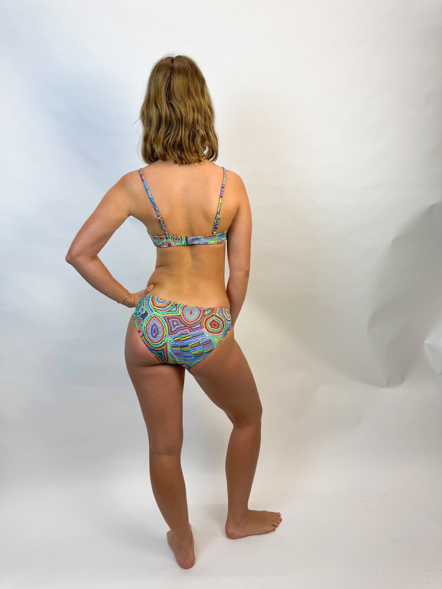 Rainbow Serpent Regular Brief Bikini Bottoms