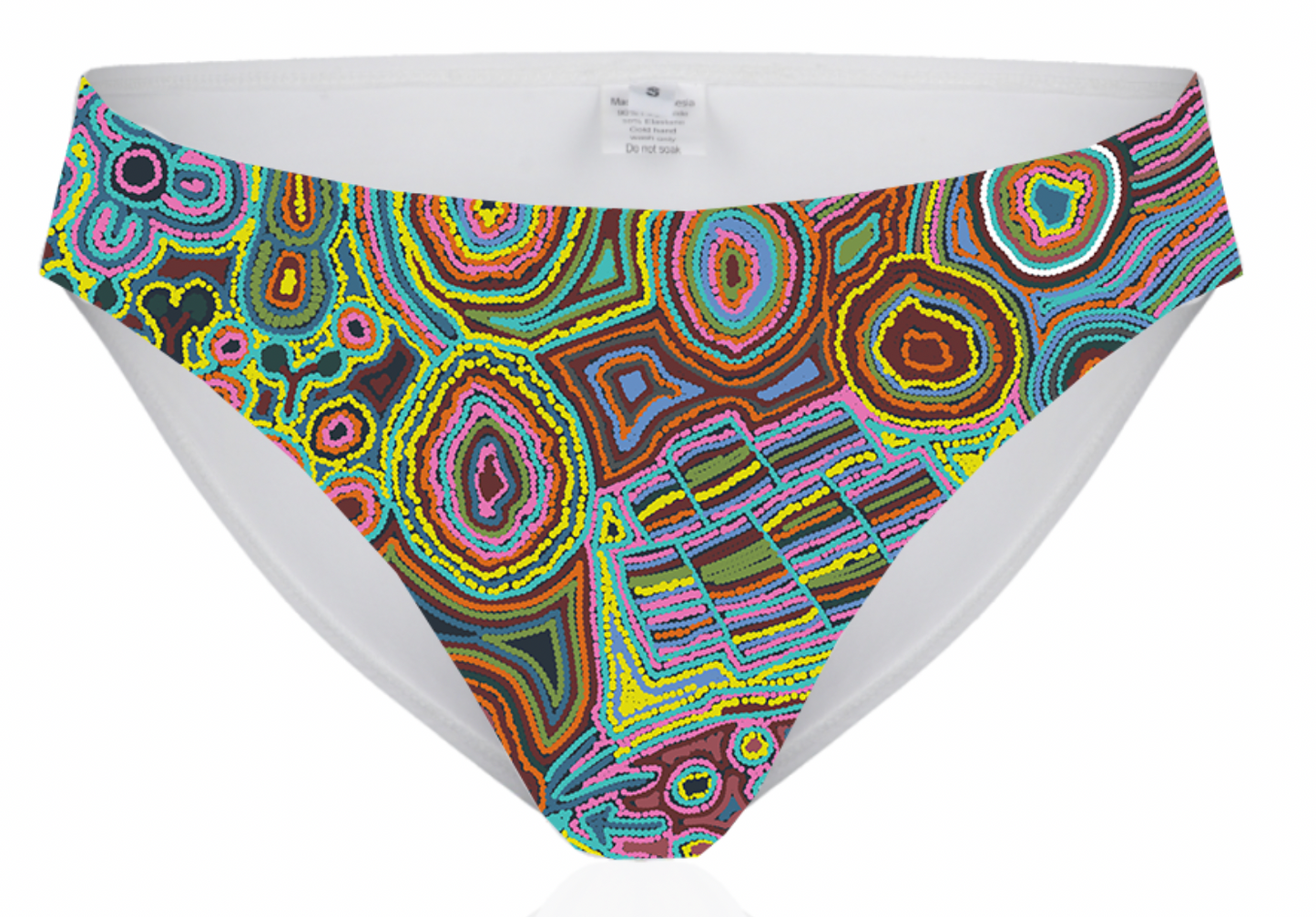 Rainbow Serpent Regular Brief Bikini Bottoms