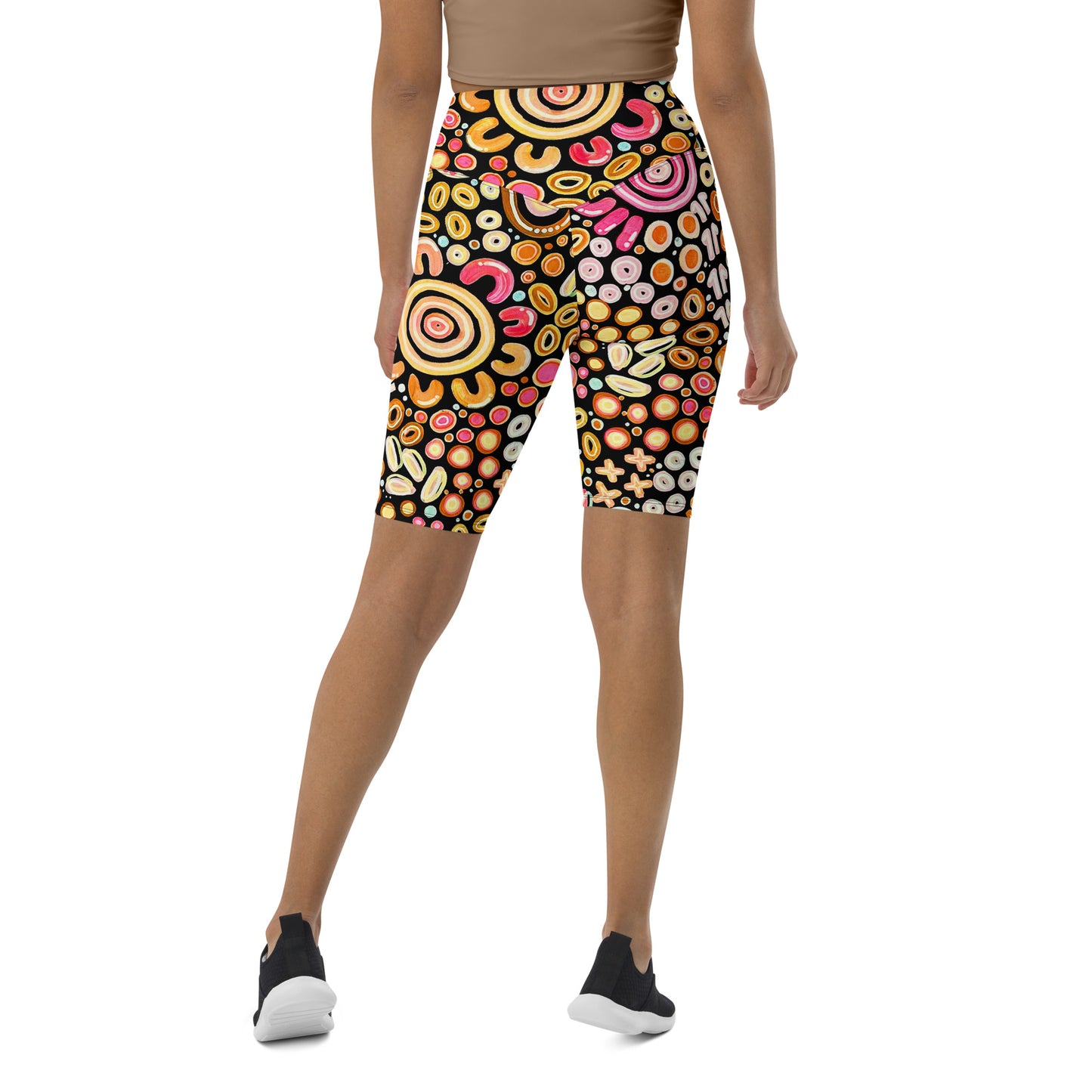 Ngarrakeetoon - Family - Biker Shorts