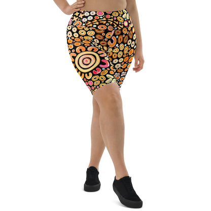 Ngarrakeetoon - Family - Biker Shorts