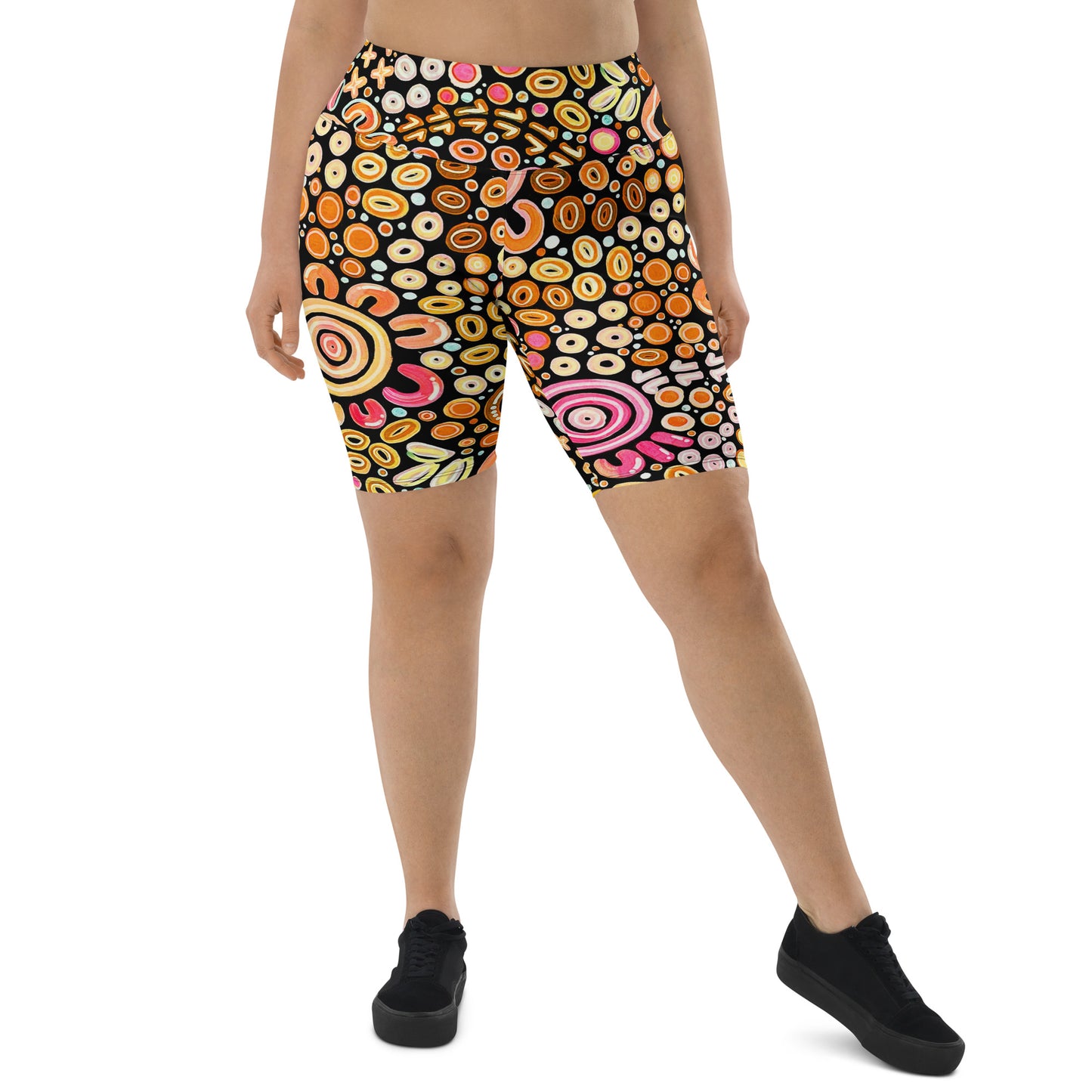 Ngarrakeetoon - Family - Biker Shorts