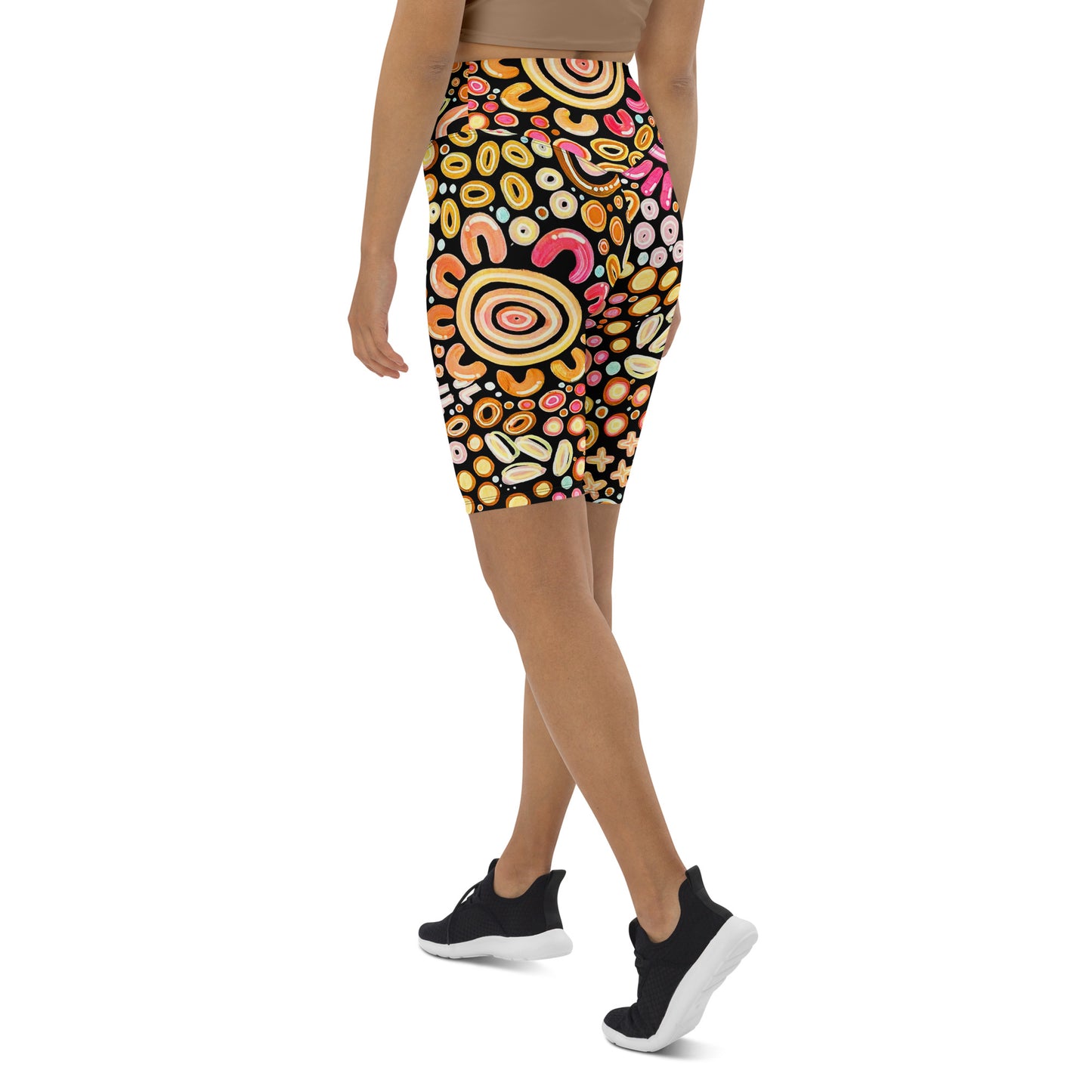 Ngarrakeetoon - Family - Biker Shorts