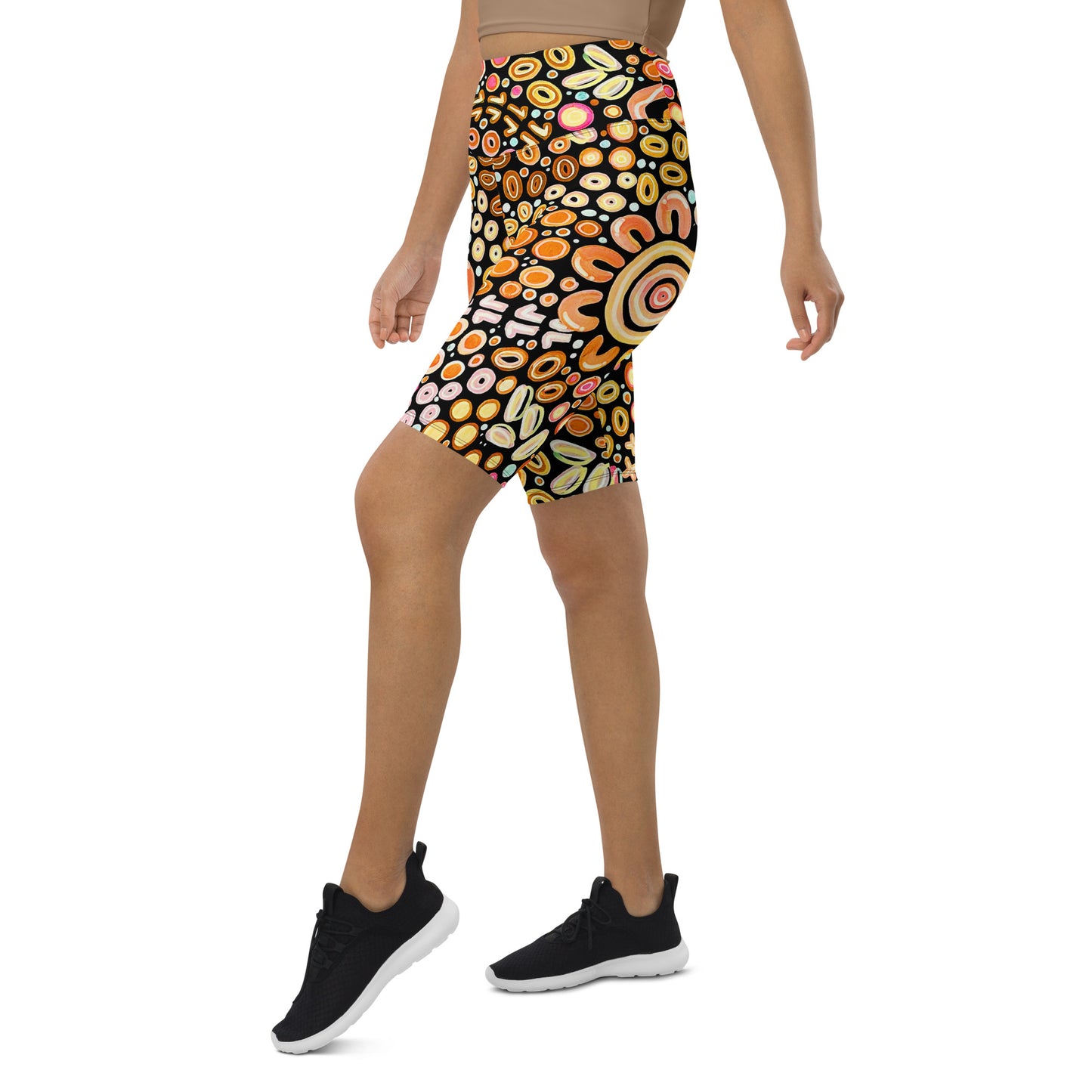 Ngarrakeetoon - Family - Biker Shorts