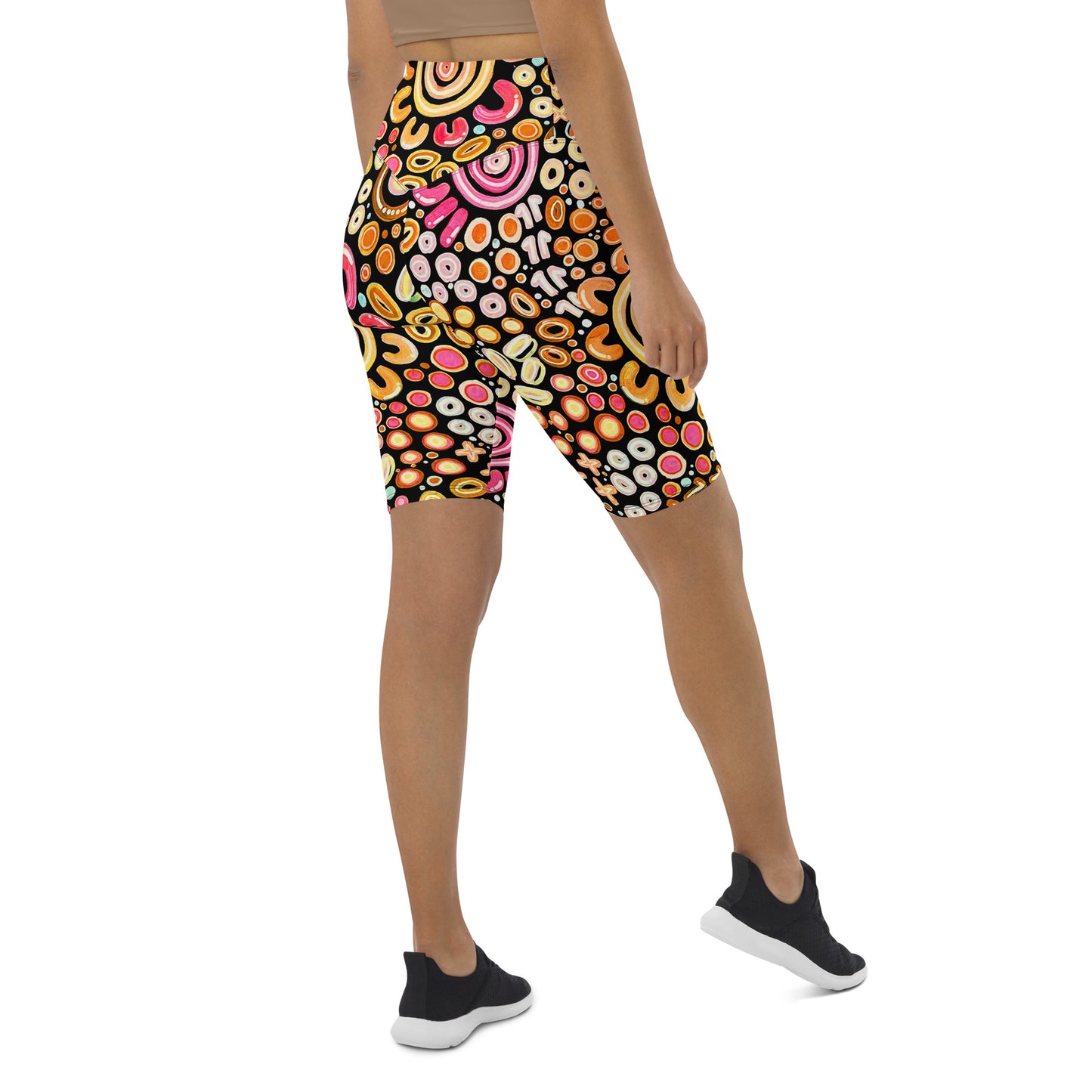 Ngarrakeetoon - Family - Biker Shorts