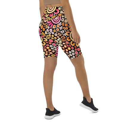 Ngarrakeetoon - Family - Biker Shorts
