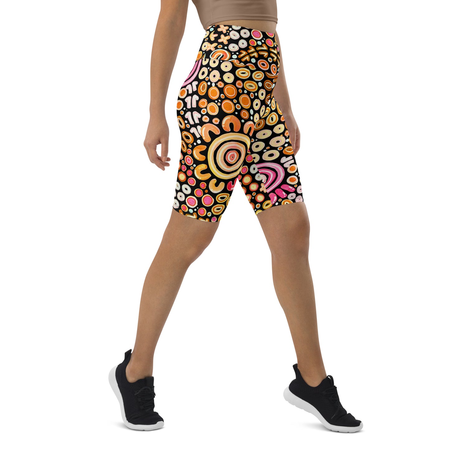 Ngarrakeetoon - Family - Biker Shorts