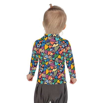 Heart Chase Kids Rash Guard