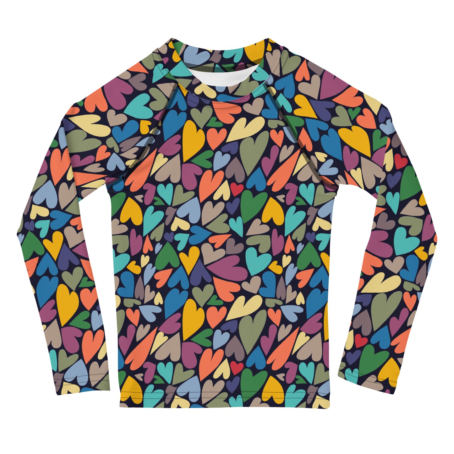 Heart Chase Kids Rash Guard