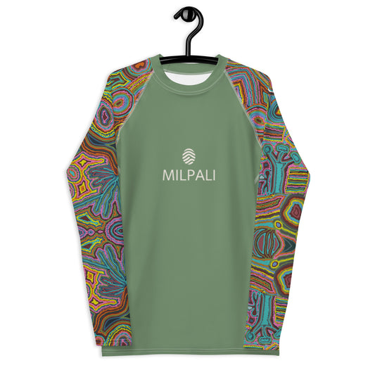 Rainbow Serpent Men's Rash Guard