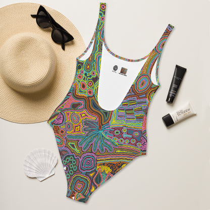 Rainbow Serpent One-Piece Swimsuit