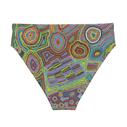 Rainbow Serpent High Waisted Bottoms-SALE