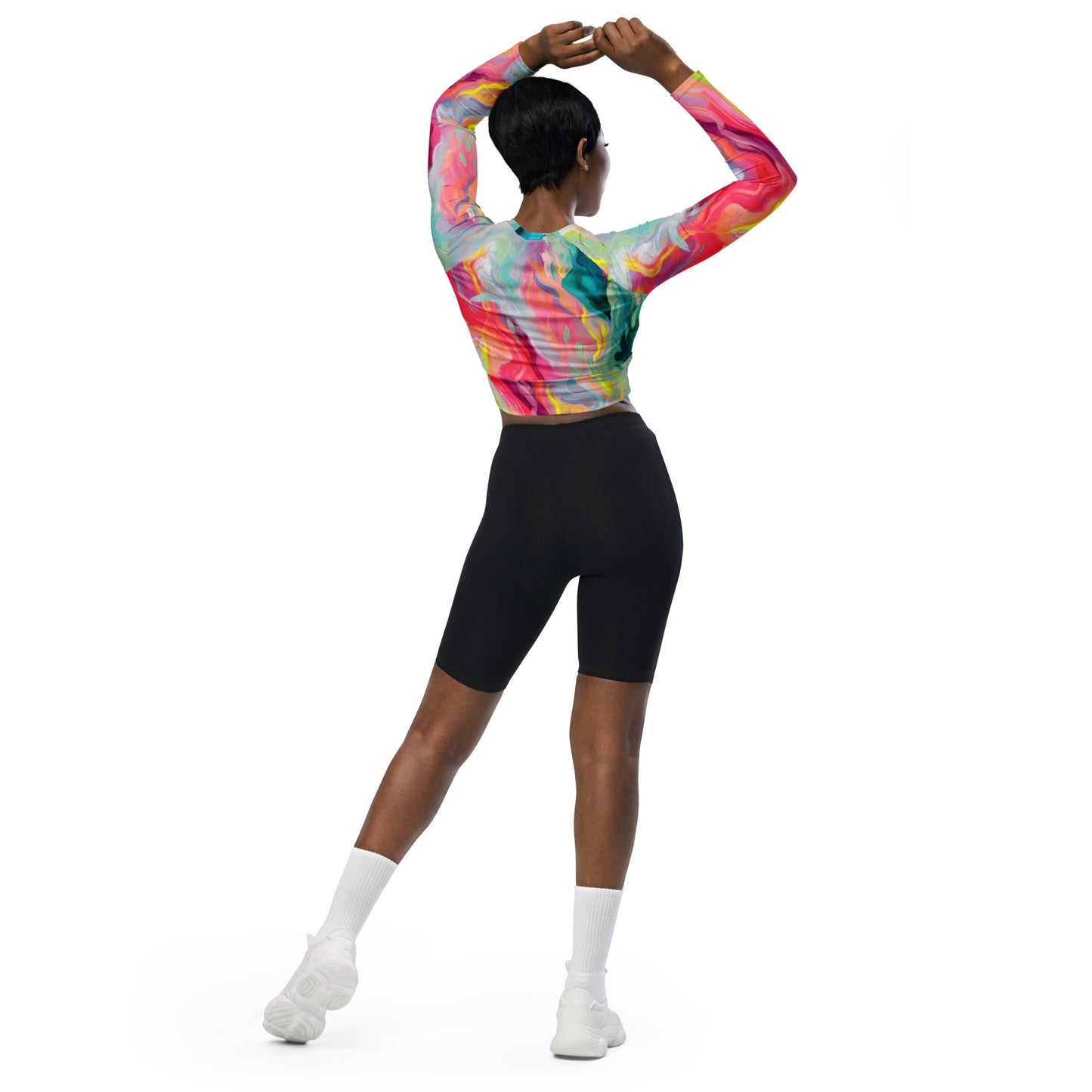 Sugar Coatd - Long-sleeve Crop top Rashguard women