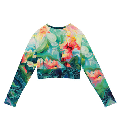 Into the Wild - Long-sleeve Crop Top Rashguard women