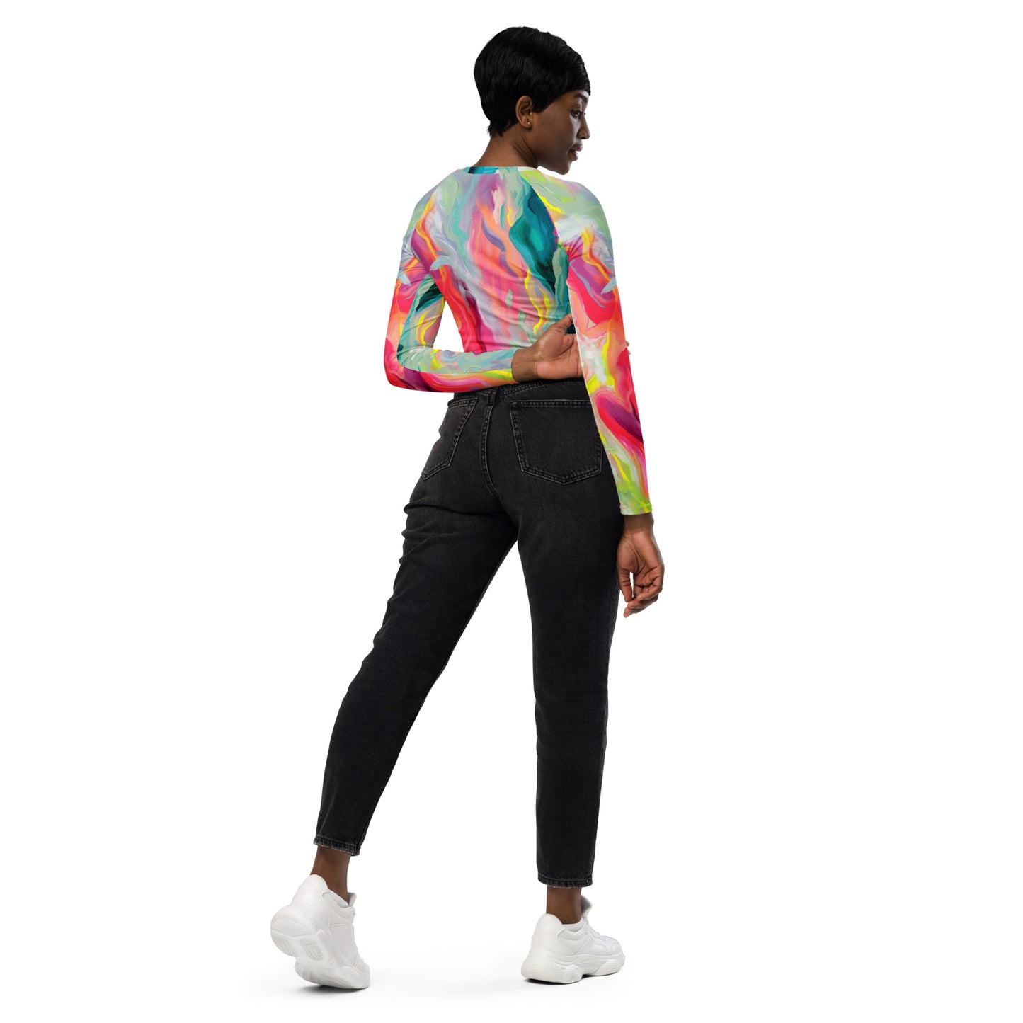 Sugar Coatd - Long-sleeve Crop top Rashguard women