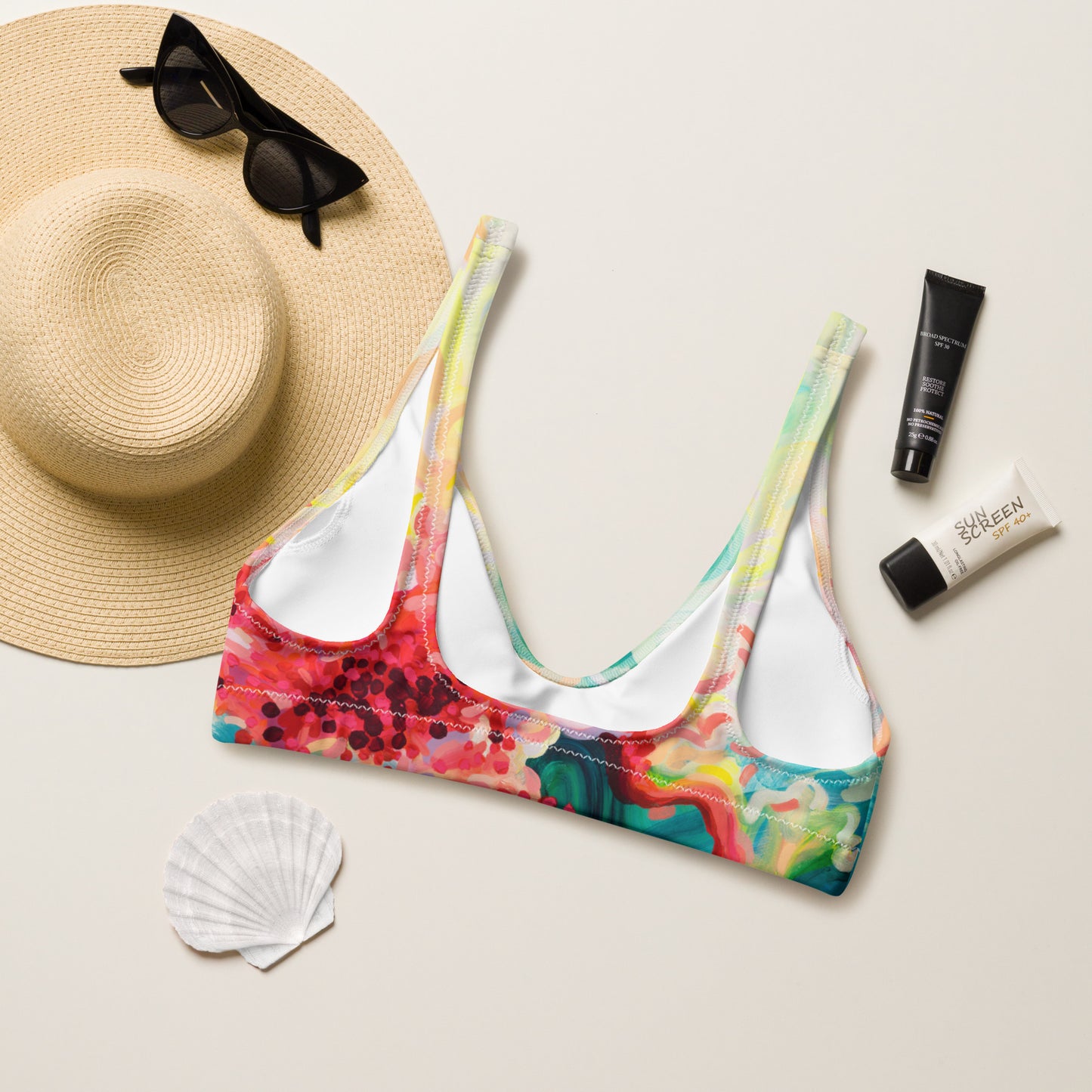 Haut de maillot de bain Bralette Into the Wild par Julie Amlin