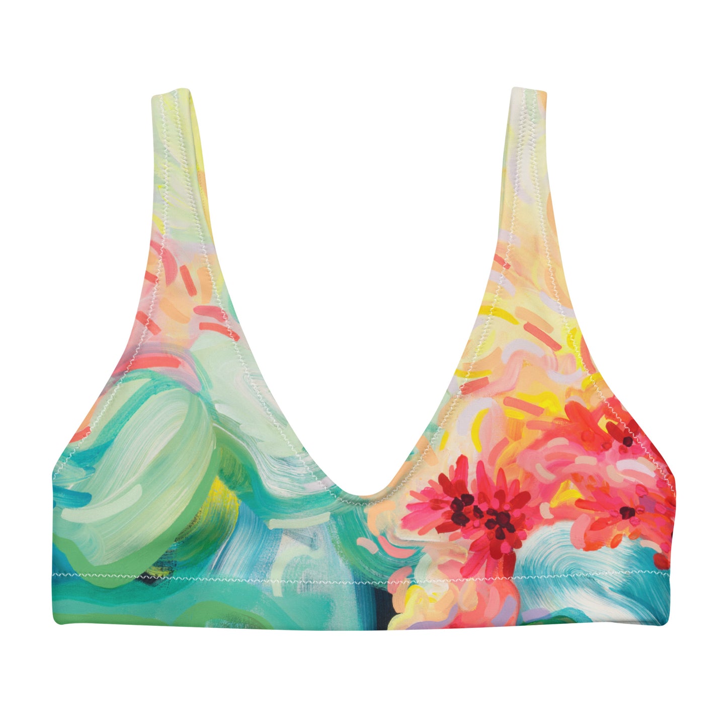 Into the wild Bralette Swimwear Top by Julie Amlin