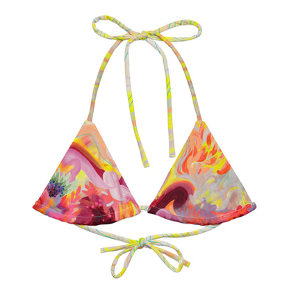 Wild Fire Convertible Triangle Bikini Top