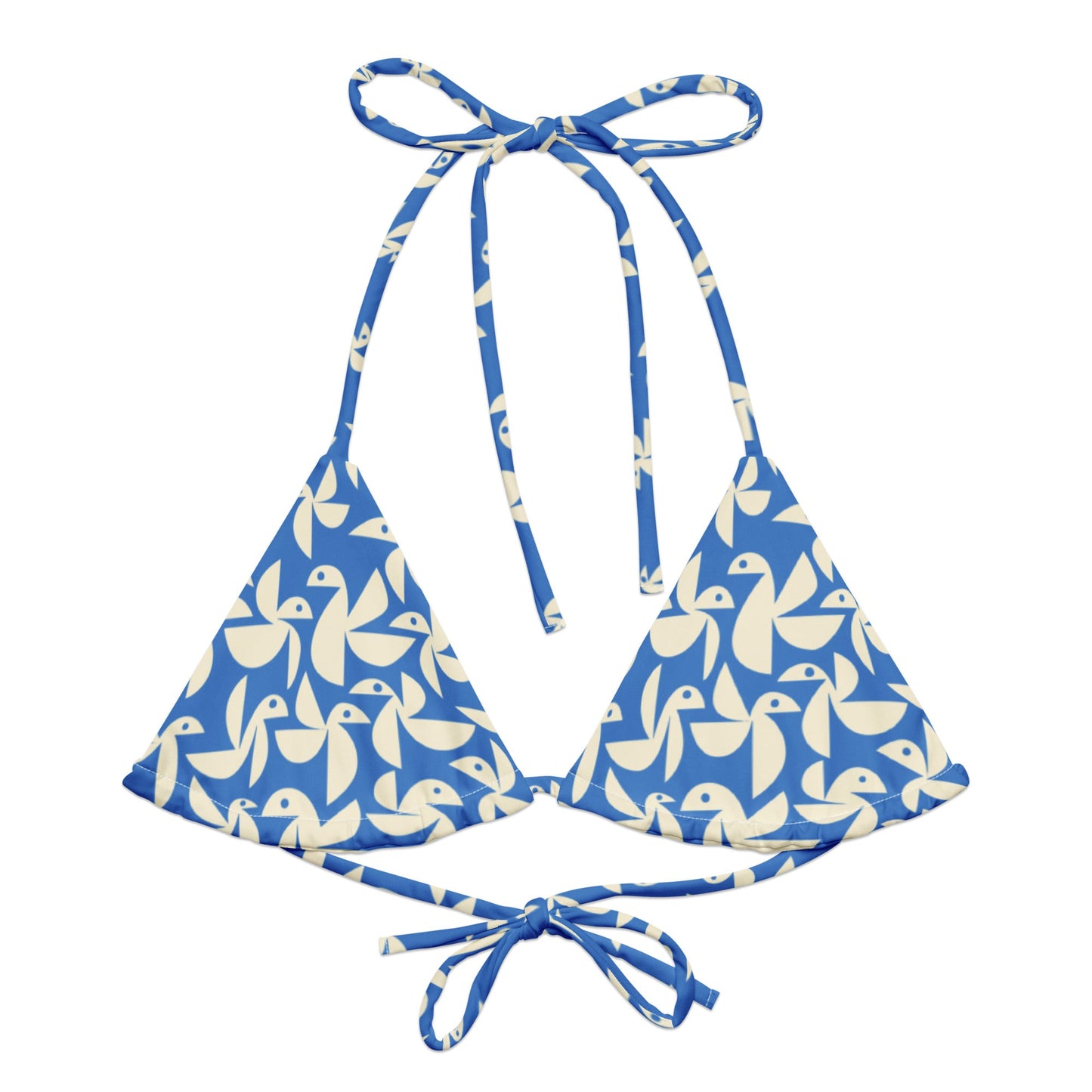 Birds Triangle Bikini Top - SALE
