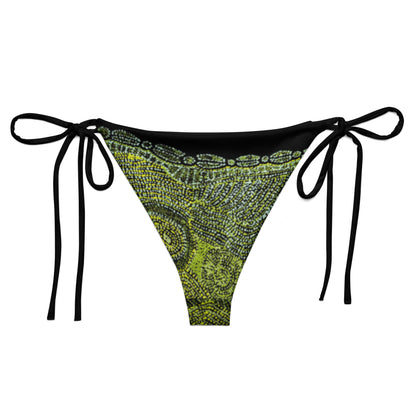 Green Path by Francine Kulitja Tie Side Bottoms