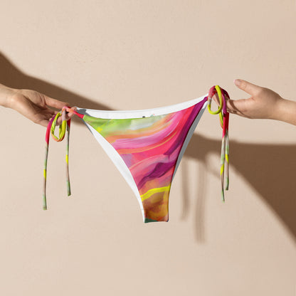 Sugar Coated Adjustable bikini bottom by Julie Amlin