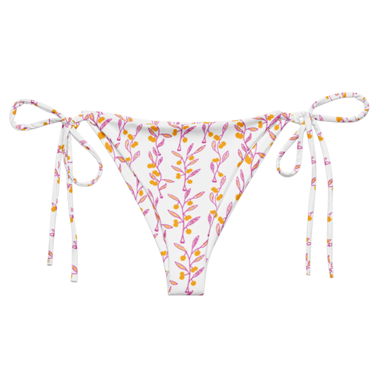 Wattle Tree Flower Tie Side Bottoms