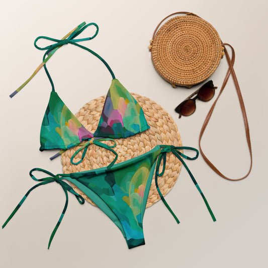 Priceless Emerald string bikini