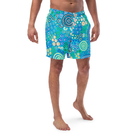 Bunurong Country - Men's swim shorts