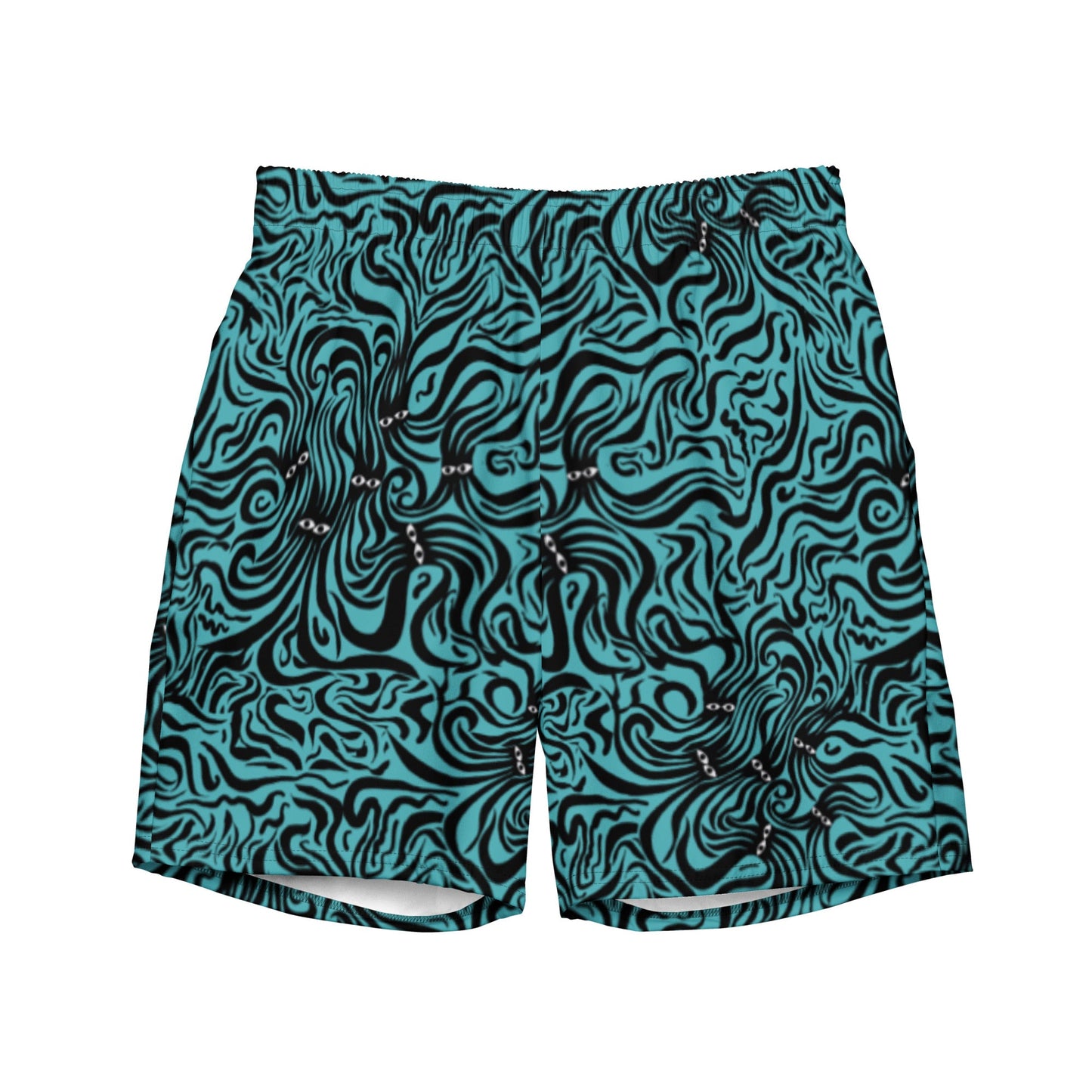 Underwater Groove Swim Shorts for Men - SALE
