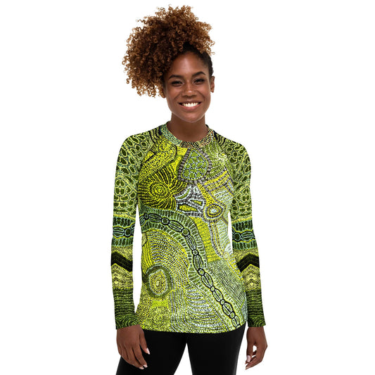 Minyma Kutjara Women's Long Rash Guard