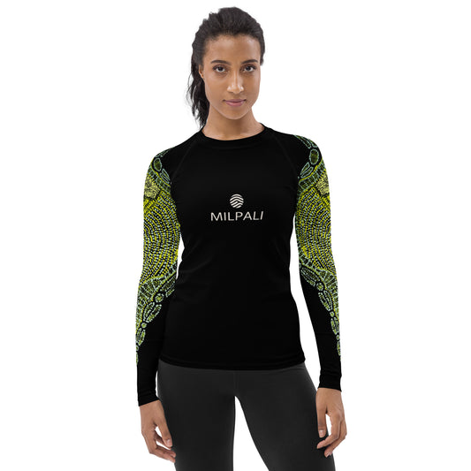 Green Path - Long-sleeve Rashguard women