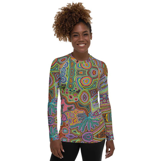 Rainbow Serpent Full Print - Rashguard women-SALE