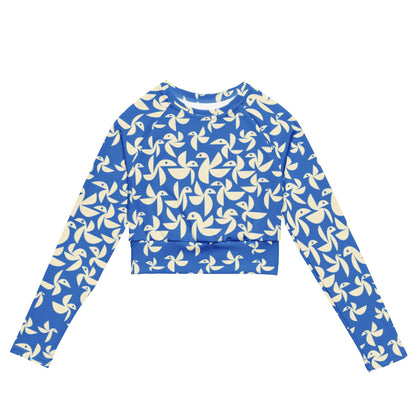 Birds Crop Top Rashie - Milpali