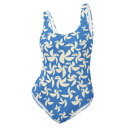 Birds One - Piece Swimsuit - SALE - Milpali
