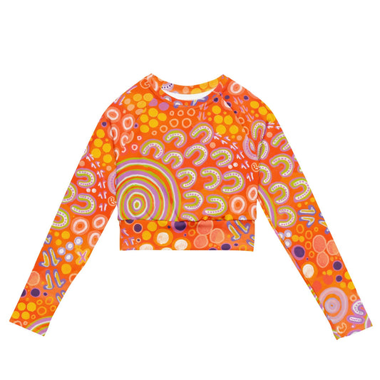 'Children" Women Crop Top Rashie - Milpali Crop Top Rashie