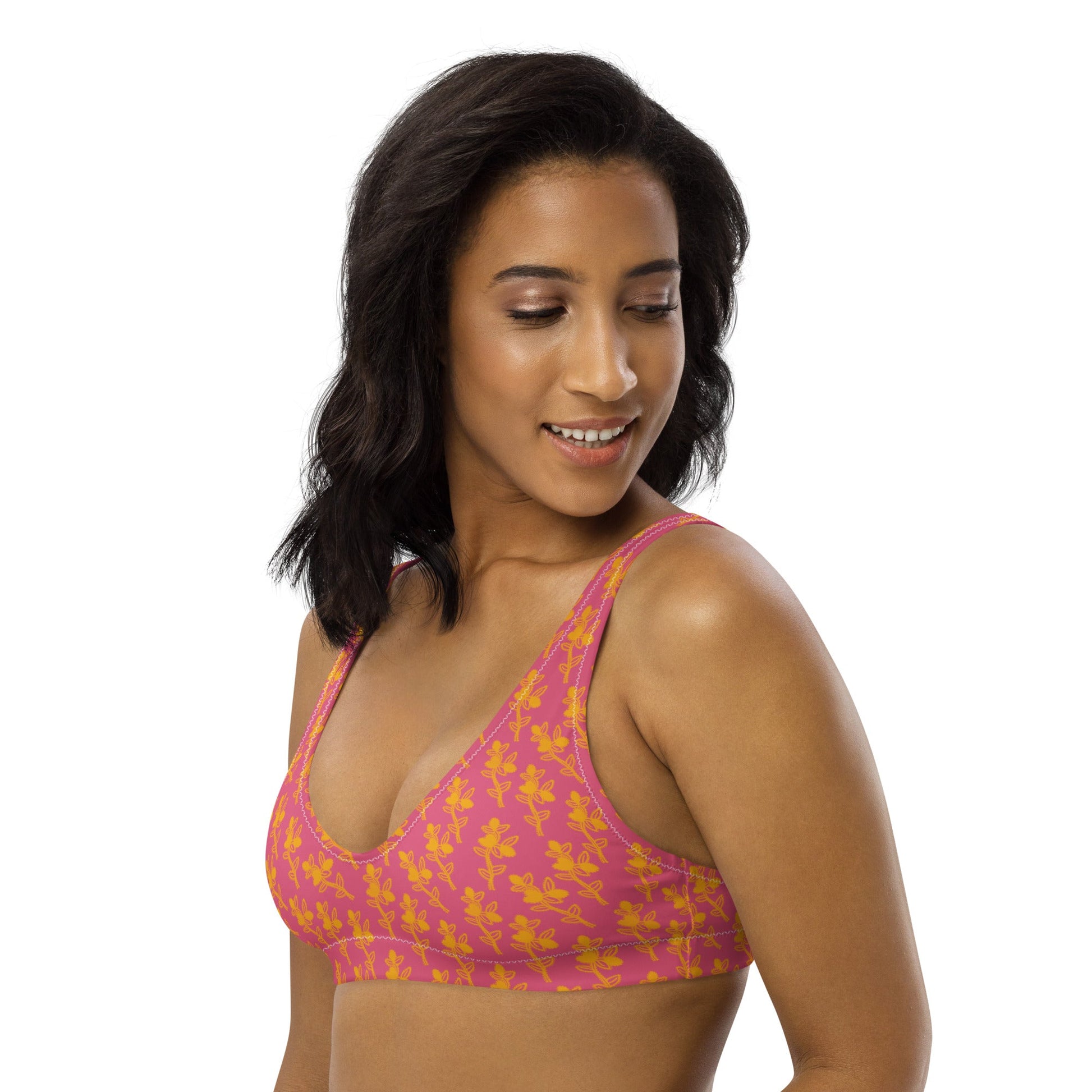 Conkerberry in Pink Bralette Top - Milpali