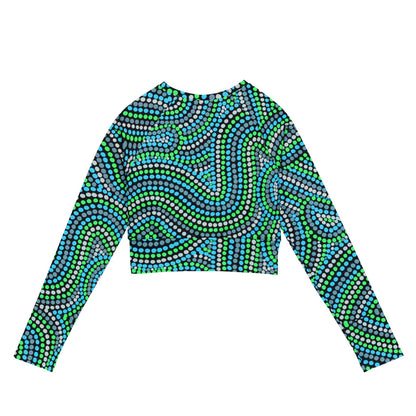 'Journeys' Crop Top Rashie - Milpali Crop Top Rashie
