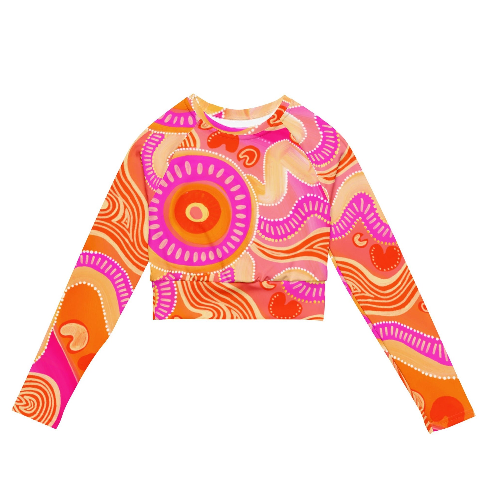 Leehan ‘Heart’ - Crop Top Rashie - Milpali Crop Top Rashie