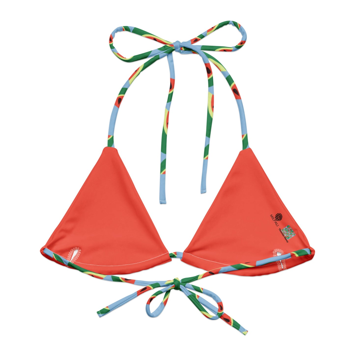 Watermelons Triangle Bikini Top - Milpali Triangle Top