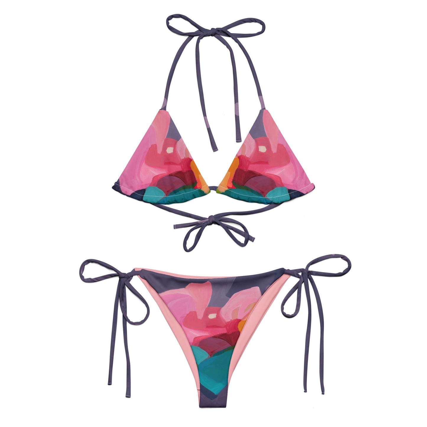 We should be more purple string bikini - Milpali Swimwear Separates