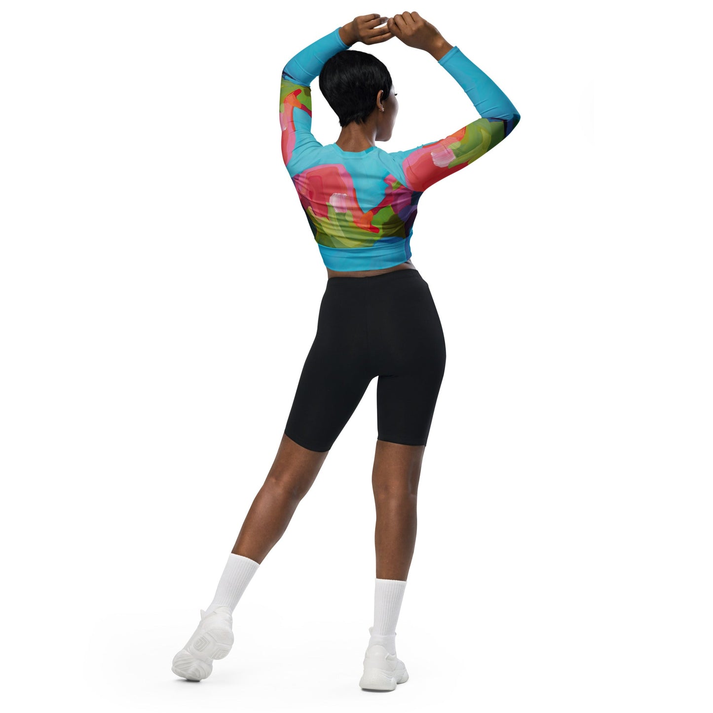 Dip in the Pool - long-sleeve Crop Rash Guard - Milpali