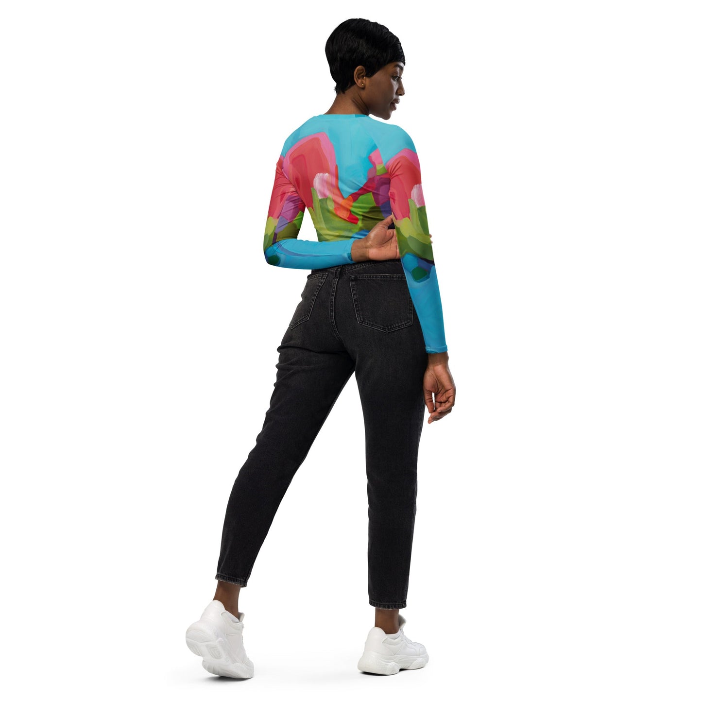 Dip in the Pool - long-sleeve Crop Rash Guard - Milpali