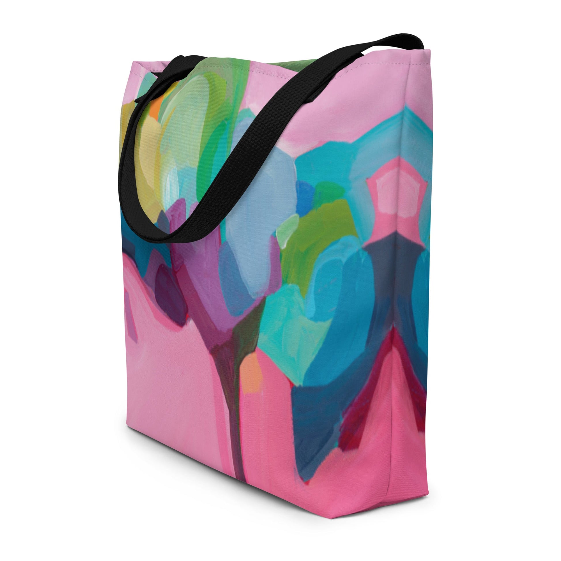 Candy Pink Large Tote Bag - Milpali