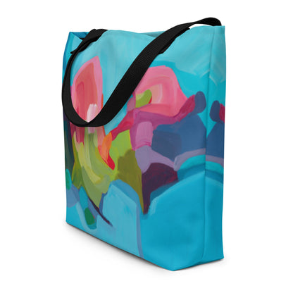 Dip in the pool - Large Tote Bag - Milpali