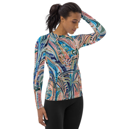 Beach Oasis Women's Rash Guard - Milpali