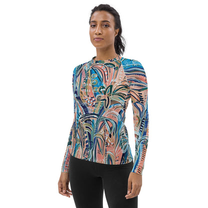 Beach Oasis Women's Rash Guard - Milpali