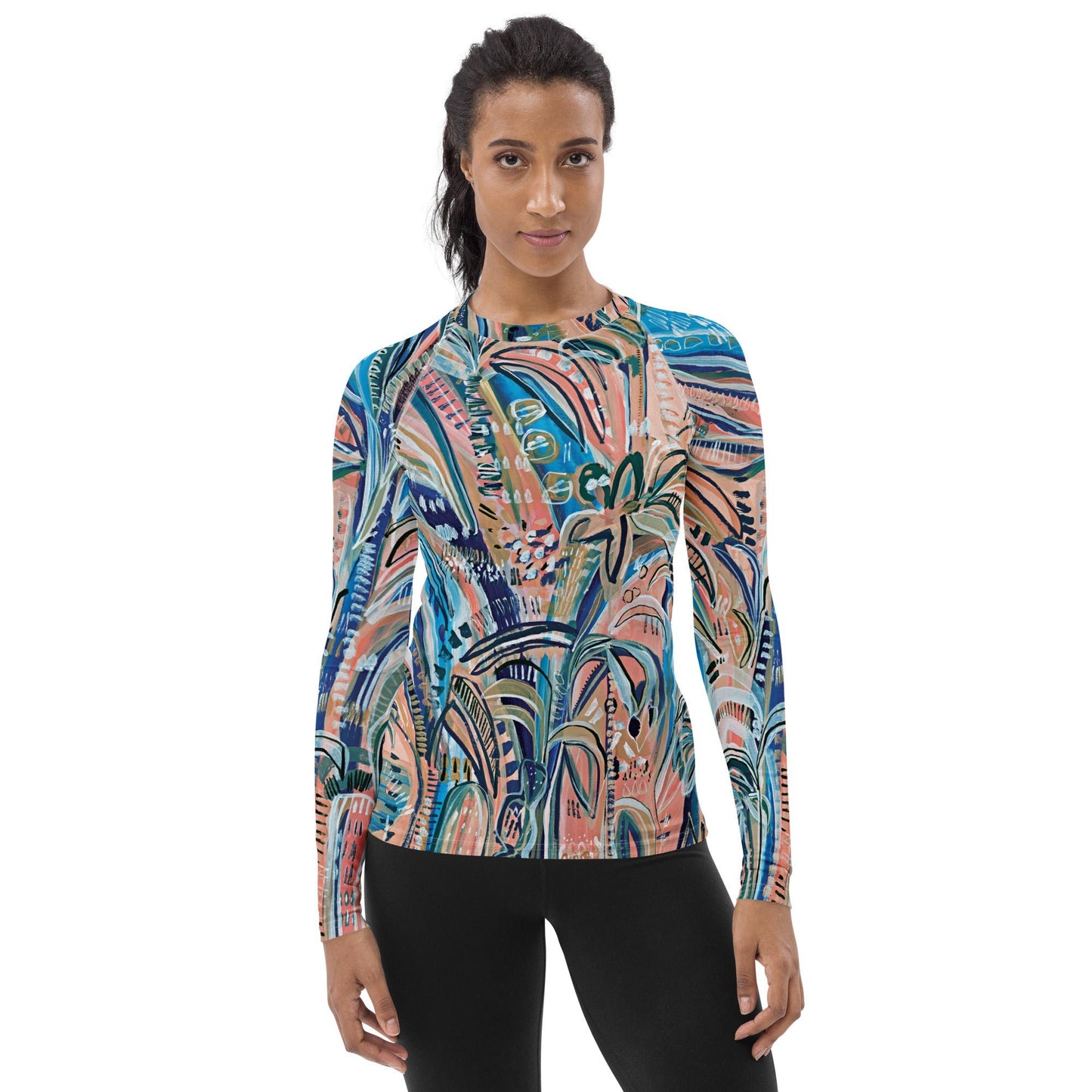 Beach Oasis Women's Rash Guard - Milpali