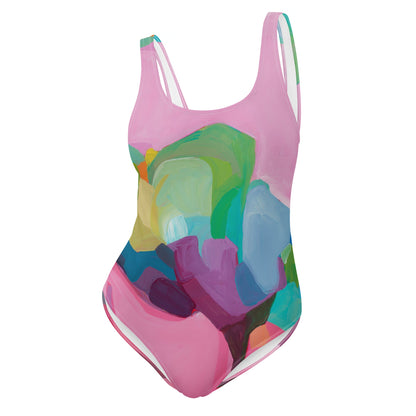 Candy Pink One-Piece Swimsuit - Milpali Swimwear
